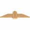 Ekena Millwork Eugene Smooth Timber Gable Bracket, Western Red Cedar, 36"W x 10"H x 1 1/2"D x 5 1/2"F, 7/12 Pitch GBW036X10X0206EUG00SWR - alternate 3